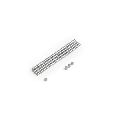 Disco magnetico al neodimio N52 rivestito di nichel 1 mm x 1 mm con rivestimento epossidico e tolleranza ± 1%