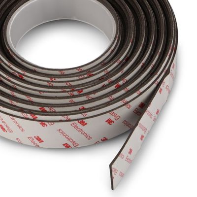 ISO9001 2008 Certificato 1m 10x1.5mm Nastro adesivo magnetico al neodimio Flessibile e facile