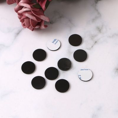 Artigianato DIY Logo personalizzato multifunzionale Dia20 Magnete di gomma rotonda da 2 mm con adesivo