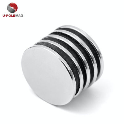 Magnete a disco di neodimio di 16 mm ad alta potenza permanente con forma e tolleranza di magnete ad anello