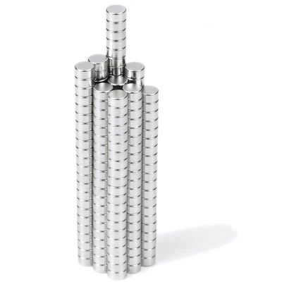Magnete di neodimio a forma di piccolo disco N52 permanente 4 mmx2 mm per applicazioni industriali