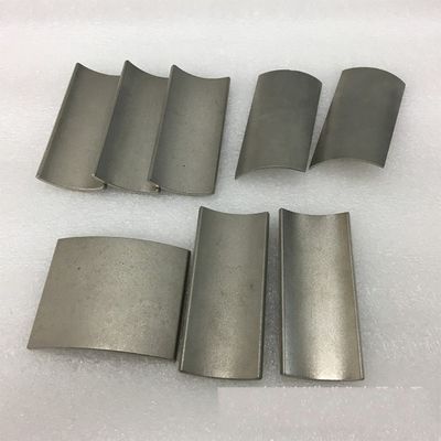 Magneti ad arco di neodimio per la passivazione del motore rivestiti di materiale SH Tolleranza di precisione /-0,1 mm