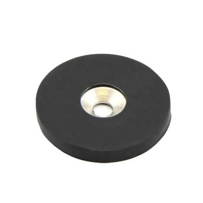 Magnete a disco NdFeB a base magnetica impermeabile con rivestimento in gomma e dimensioni personalizzate