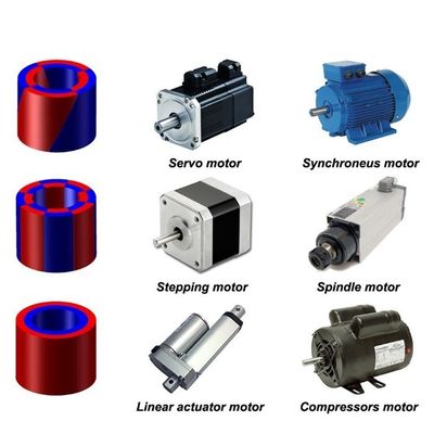 Magnete industriale Magnete al neodimio N52 cilindro cavo per applicazioni