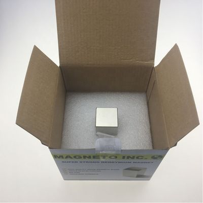 ISO14001 2004 Grado NdFeB Magnete a cubo N52 Magnete a neodimio permanente a terre rare