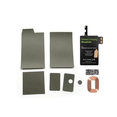 Materiale assorbente di ferrite per onde elettromagnetiche a superficie morbida per l'EMI RFID e la compatibilità con le celle
