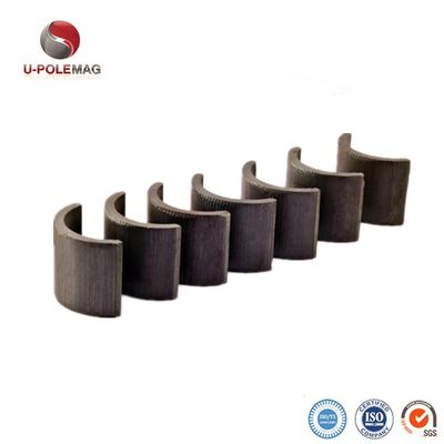 Aggiorna il tuo motore con magneti ceramici ad arco di ferrite Tolleranza magnetica industriale ± 0,05 mm