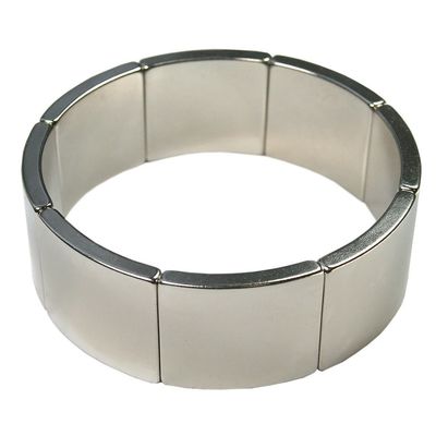 Magnete industriale di grado Neodimio trapezoide permanente o cuneo