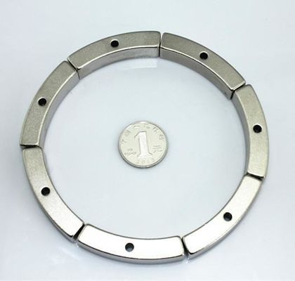 Magnete industriale di grado Neodimio trapezoide permanente o cuneo