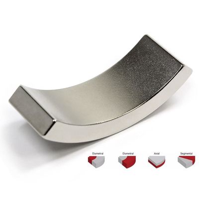 Materiali magnetici industriali Magneti ad arco di dimensioni personalizzate per applicazioni motrici