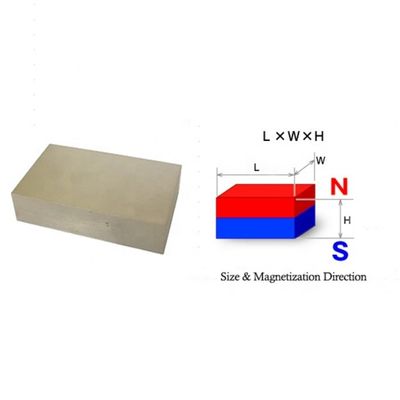 Magnete di cobalto di samario personalizzato ad alta temperatura fino a 350°C con tolleranza ±1 mm
