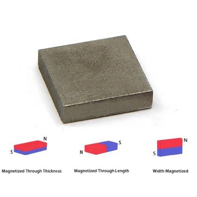 Magnete di cobalto di samario personalizzato ad alta temperatura fino a 350°C con tolleranza ±1 mm